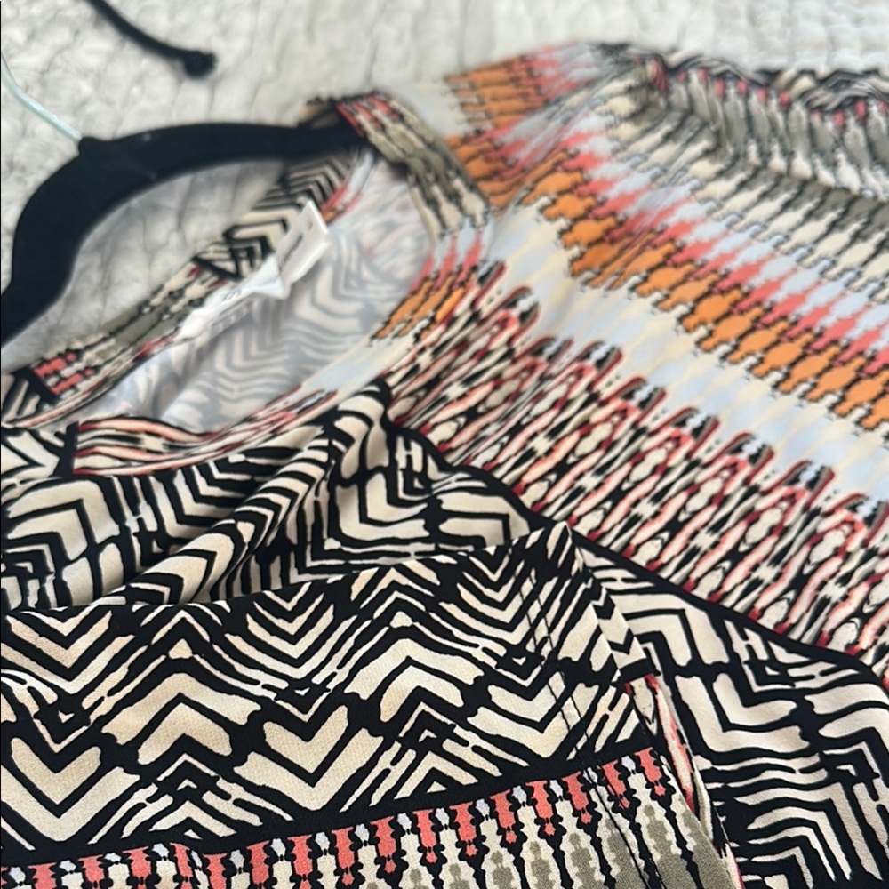 Bcbgeneration Multicolor Patterned Dress - image 6